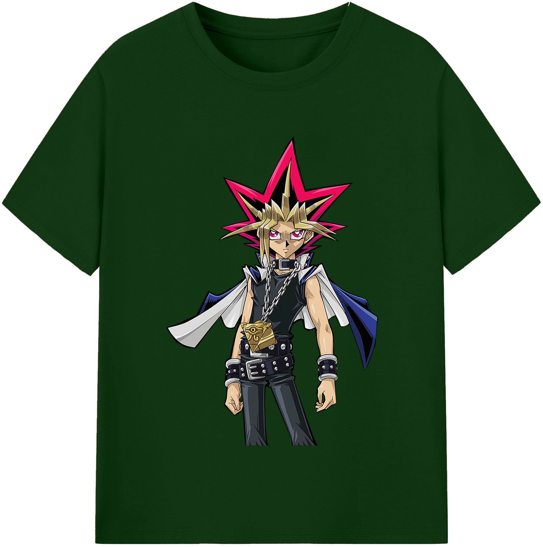 （画像用） 遊☆戯☆王 Yu-Gi-Oh! 綿100％半袖Tシャツ（フロントプリント）
